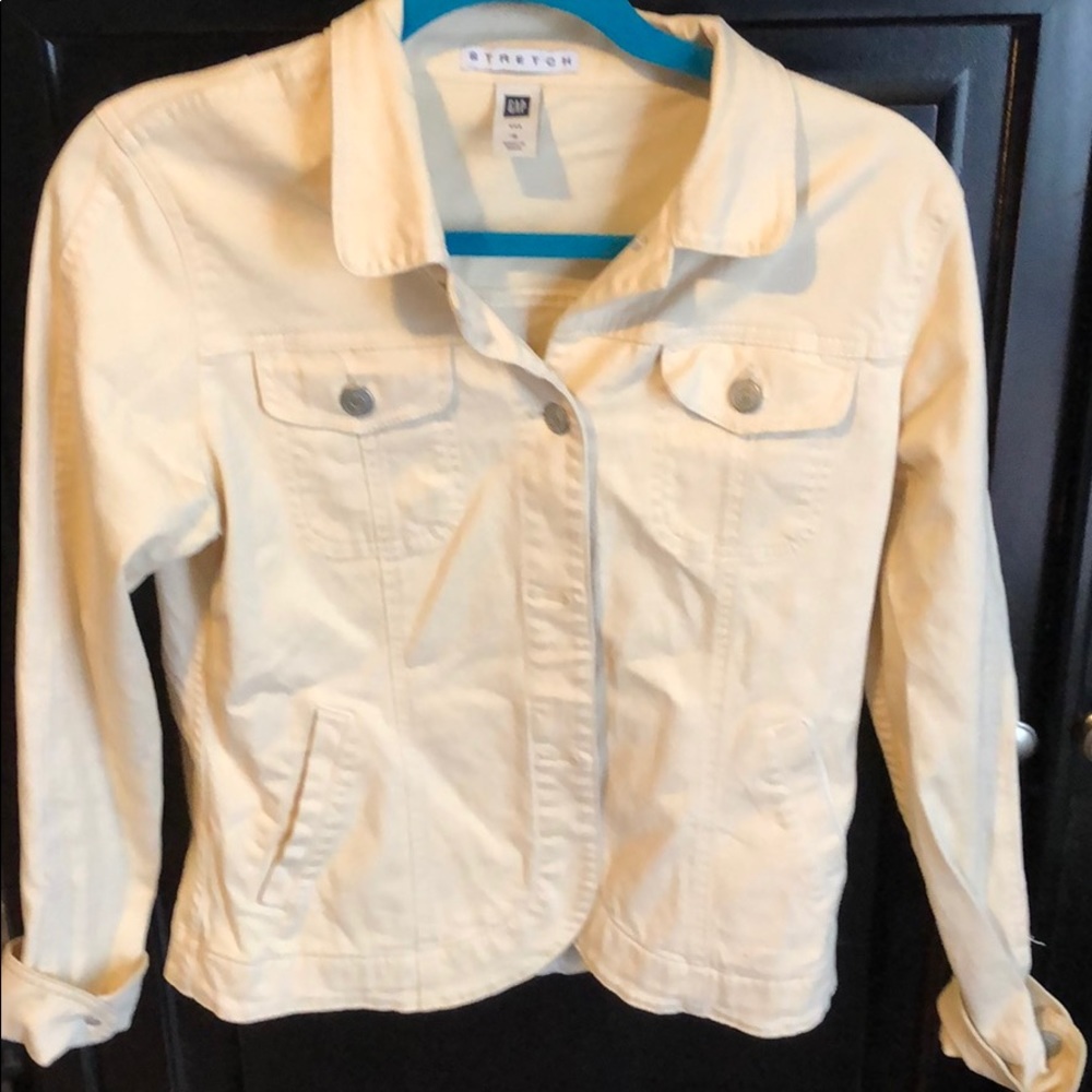 Cream color Jean jacket